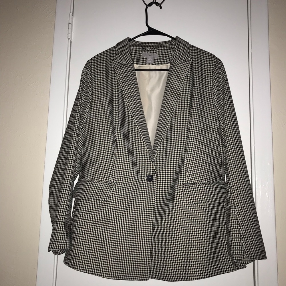 H&M Houndstooth Women’s Blazer
